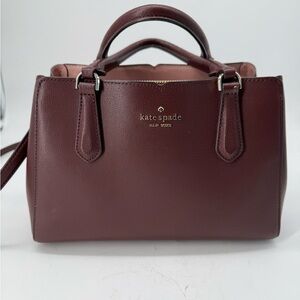 Kate Spade Deep Red Satchel